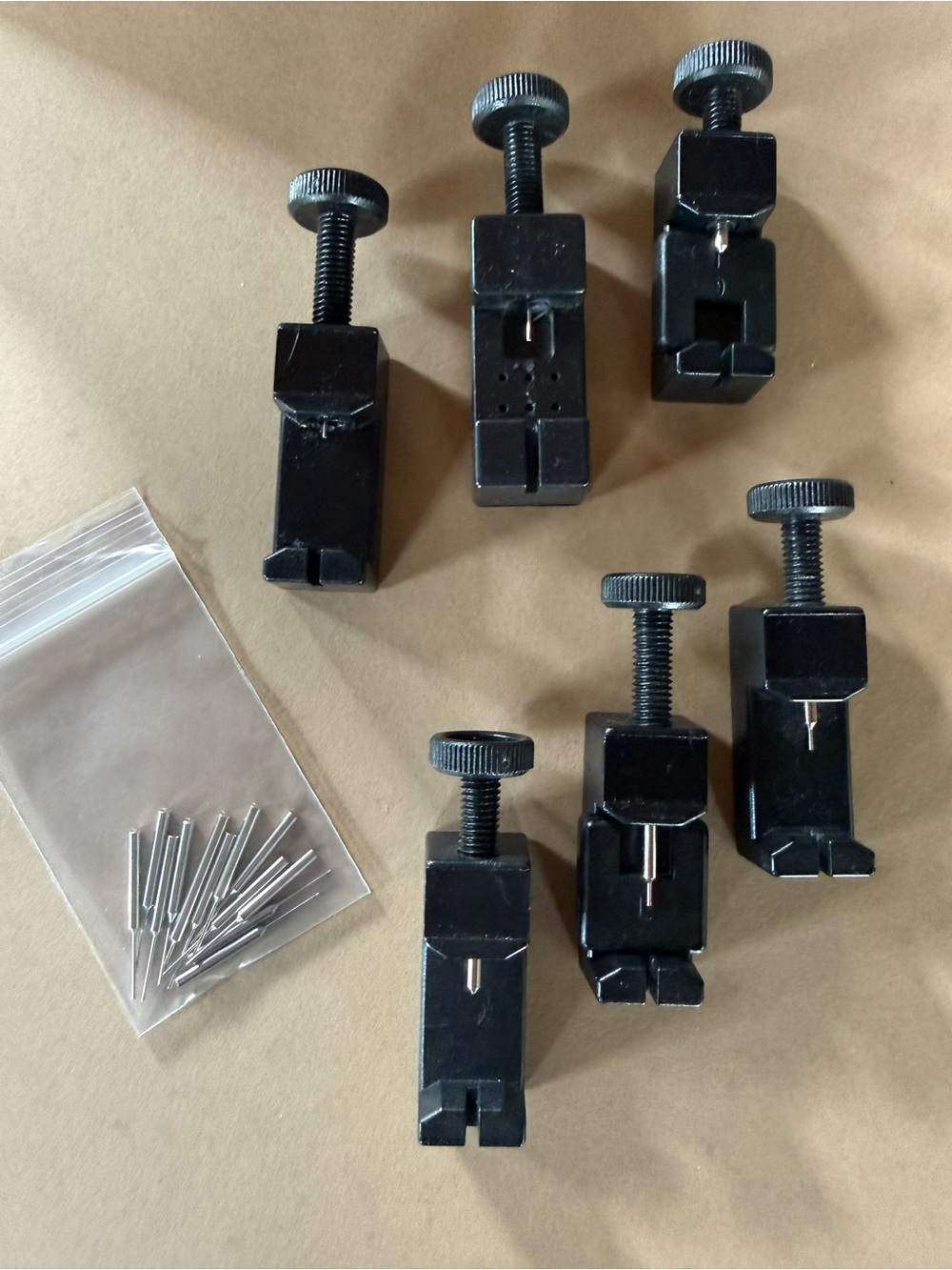 6- Watch Chain Pin Remover
Adjuster Watch Repairing Parts
Accessories Black